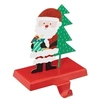 Image de - Porte chaussette de Noël Père Noël - Rouge