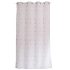 Image de - Voilage plumetis - 140 x 240 cm - Blanc et argent - SMARTIES