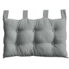 Image de - Tête de lit coussin Panama à suspendre - 70 x 45 cm - Gris clair - Panama