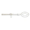 Image de - Kit de tringle à rideaux extensible Ama - L210 /L380 cm - Patine blanc - Ama Douceur d'intérieur