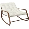 Image de - Fauteuil à bascule Manda - Blanc - Manda