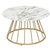 Image de - Table basse effet marbre RAYO - Blanc - RAYO