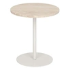 Image de - Table à café en travertin - Blanc