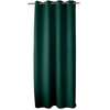 Image de - Rideau occultant Basic à 8 oillets - 140 x 240 cm - Vert foncé - Basic