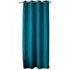 Image de - Rideau occultant Basic à 8 oillets - 140 x 240 cm - Bleu canard - Basic