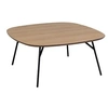 Image de - Table basse en bois et métal HALDOR - Beige - HALDOR