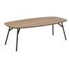 Image de - Table basse allongée bois et métal HALDOR - Beige - HALDOR