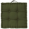 Image de - Coussin de sol en coton ANJALI - Kaki - Anjali