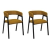 Image de - Lot de 2 fauteuils design ATOME - Jaune - Atome
