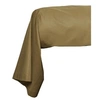 Image de - Taie de traversin - 100% coton BIO - 45 x 185 cm - Marron bronze - BIO
