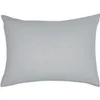 Image de - Taie d'oreiller rectangulaire - 100% coton BIO - 50 x 70 cm - Gris acier - BIO