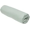 Image de - Drap housse 2 places - 100% coton BIO - 180 x 200 cm - Vert céladon