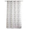 Image de - Voilage brodé NATURA - 140 x 240 cm - Blanc et beige - Natura