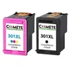 Image de COMETE - 301XL - 2 Cartouches d'encre Compatibles avec HP - Marque française