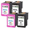 Image de COMETE - 302XL - 4 Cartouches d'encre Compatibles HP 302XL - Marque française