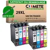 Image de COMETE - 29XL - 8 Cartouches d'encre Compatibles Epson 29XL - Marque française