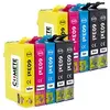 Image de COMETE - 603 XL - 10 Cartouches d'encre compatibles avec EPSON - Marque française