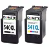 Image de COMETE - 540/541XL : 2 Cartouches d'encres compatibles avec CANON - Marque française
