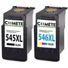 Image de COMETE - 545XL/546XL - 2 Cartouches d'encres Compatibles avec Canon - Marque française