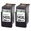 Image de COMETE - 545XL - 2 Cartouches d'encre Compatibles avec Canon PG-545 XL - Noir - Marque française