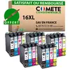 Image de COMETE - 16XL - 20 Cartouches d'encre Compatibles Epson 16 XL - Marque française