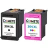 Image de COMETE - 304XL - Pack de 2 Cartouche d'encre compatibles avec HP 304 XL - Marque française