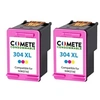 Image de COMETE - 304XL - 2 Cartouches d'encre compatibles avec HP 304 XL - Couleur - Marque française