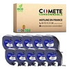 Image de 91201 Pack de 10 Rubans etiquetteuse compatibles avec DYMO 91201 12mm etiquettes adhésif Noir sur Blanc