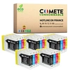 Image de LC970 Pack de 20 Cartouches d'encre compatibles avec BROTHER LC970 LC1000 5 Noir + 5 Cyan + 5 Magenta + 5 Jaune