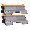Image de COMETE - TN2220/2210 - 2 Toners Compatibles avec Brother - 2 Noir - Marque française