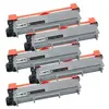 Image de COMETE - TN2320 - 5 Toners Compatibles avec Brother - Noir - Marque française