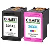 Image de COMETE - 303 XL - 2 Cartouche d'encre compatibles pour HP 303 XL - Marque française