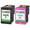 Image de COMETE - 302XL - 2 Cartouches d'encre Compatibles HP 302XL - Sans puce - Marque française