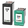 Image de COMETE - 339 344 - 2 Cartouches d'encre Compatibles Imprimante HP - Marque française