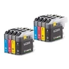 Image de COMETE - LC223 - 8 Cartouches d'encre Compatible Brother LC223 LC221 - Noir et Couleur