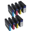 Image de COMETE - 2500XL - 8 Cartouches d'encre Compatibles Canon 2500/2500XL - Marque française