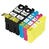 Image de COMETE - 34XL - 5 Cartouches d'encre Compatibles Epson 34 XL - Marque française