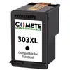 Image de COMETE - 303XL - 1 Cartouche d'Encre Compatible pour HP 303 XL - Noir - Marque française