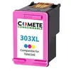 Image de COMETE - 303XL - 1 Cartouche d'Encre Compatible pour HP 303 XL - Couleur - Marque française
