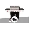 Image de Barbecue à gaz avec chariot Manhattan 450GPI + plancha + Gant de protection