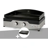 Image de Plancha gaz Signature Allure 260 Duo + Couvercle de protection -