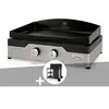 Image de Plancha gaz Signature Allure 260 Duo + Desserte -