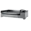 Image de Plancha gaz Premium 60 inox avec housse et couvercle pour plancha