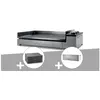 Image de Plancha gaz Premium 75 inox avec housse et couvercle pour plancha -