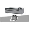 Image de Plancha gaz Premium 60 acier avec chariot