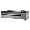 Image de Plancha gaz Premium 60 inox avec couvercle - chariot et housse
