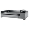 Image de Plancha gaz Premium 60 inox avec chariot et couvercle
