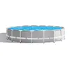 Image de Kit piscine tubulaire Prism Frame ronde 5,49 x 1,22 m + Bâche à bulles