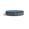 Image de Kit piscine tubulaire Baltik ronde 5,49 x 1,22 m + Bâche à bulles + 6 cartouches de filtration