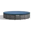 Image de Kit piscine tubulaire Baltik ronde 4,57 x 1,22 m + Bâche à bulles